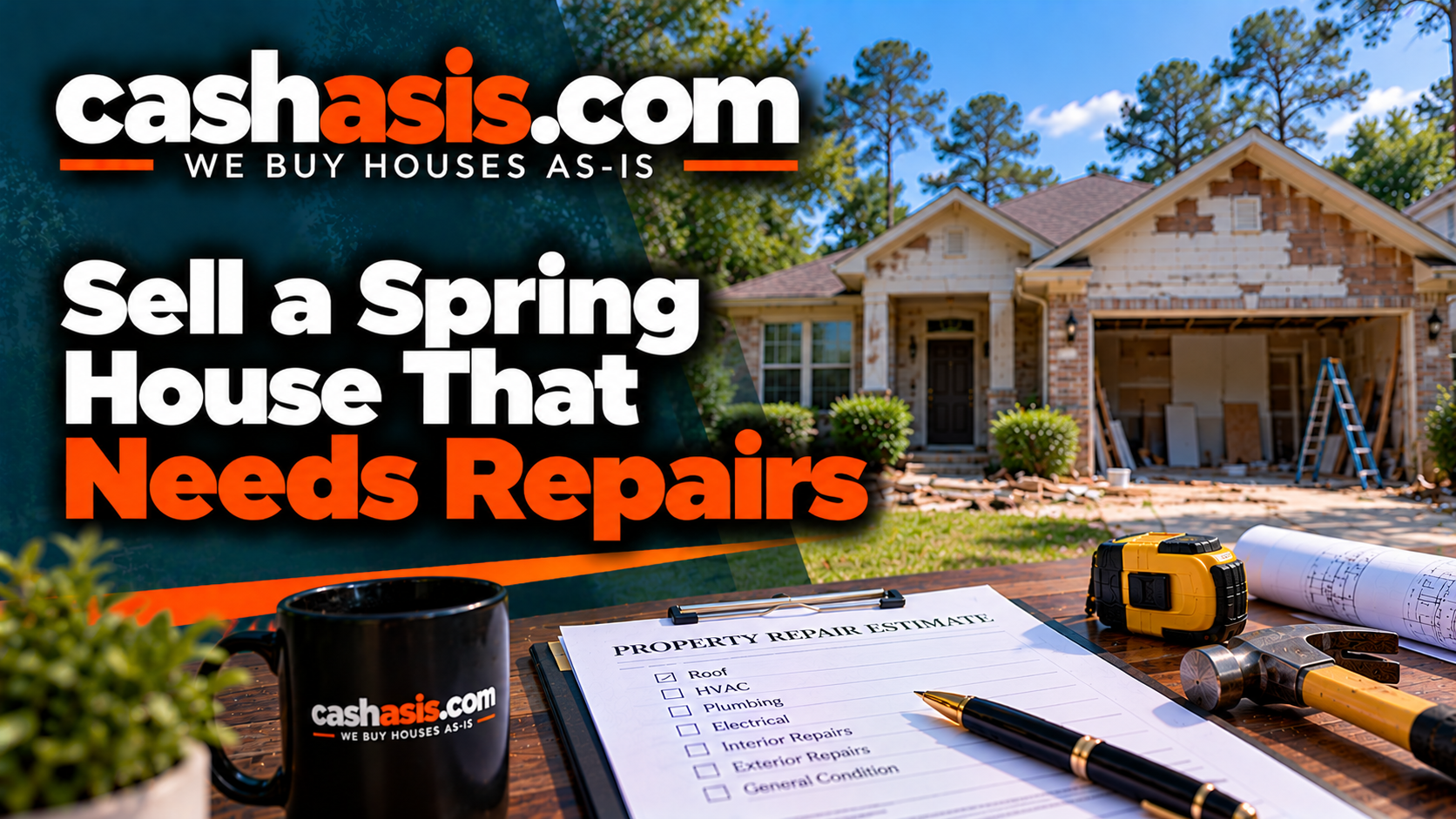 Sell a Spring House That Needs Repairs